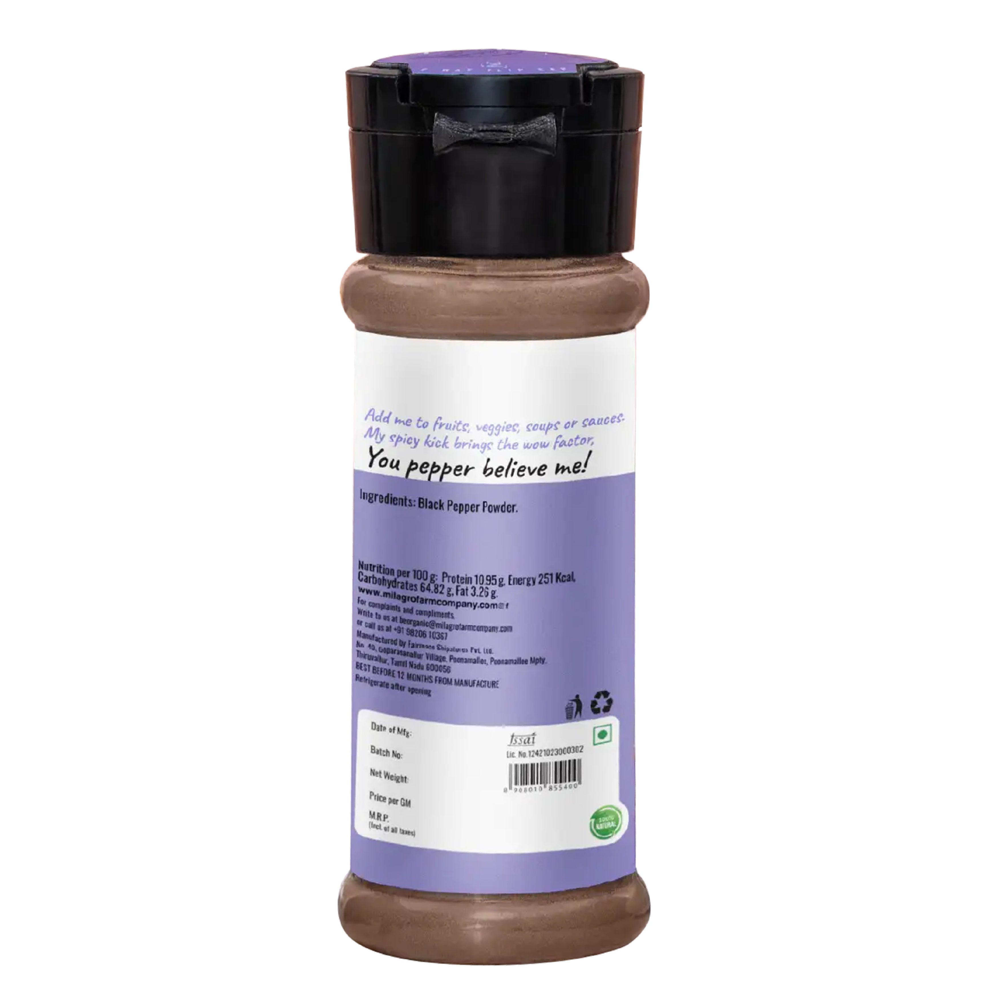 Black Pepper Powder