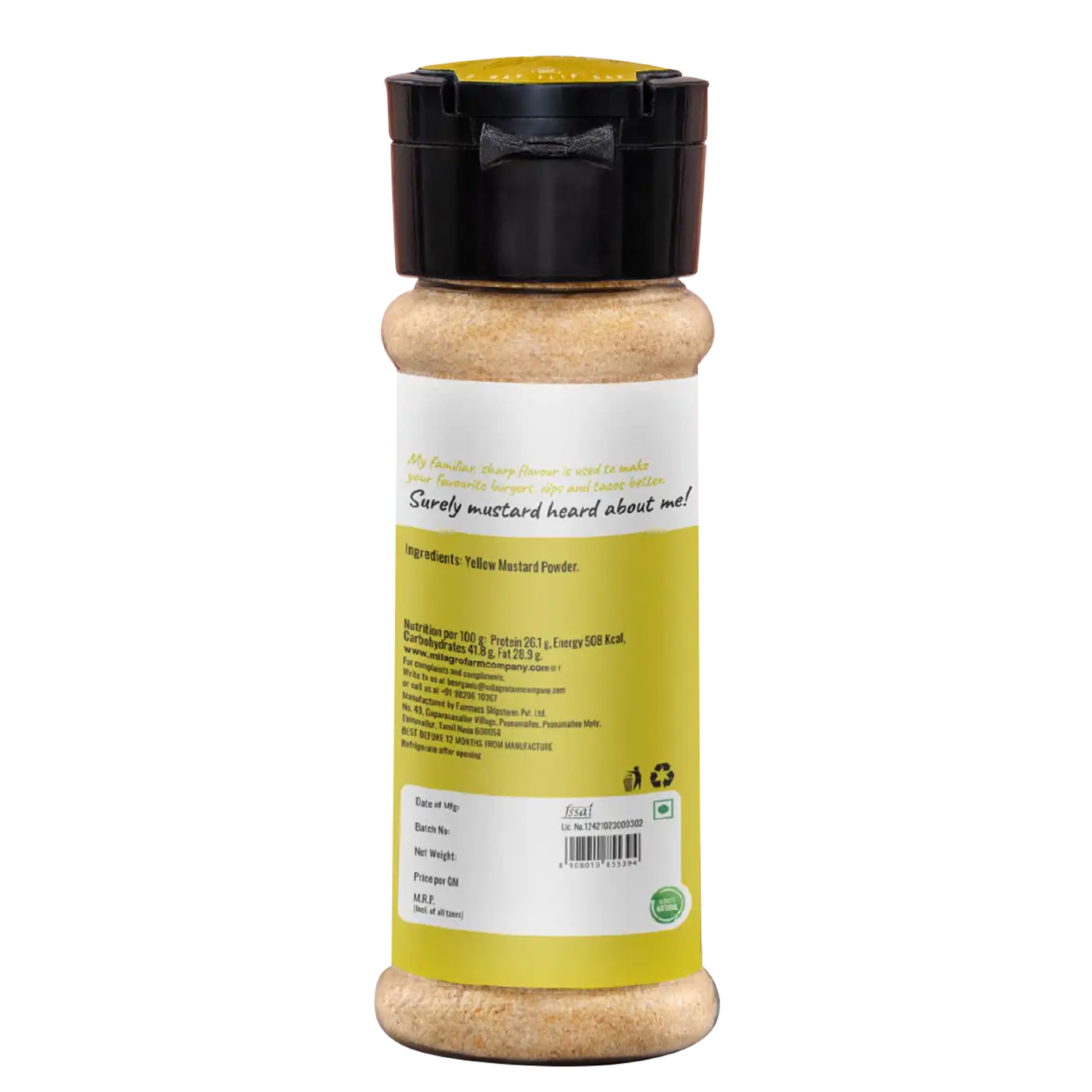 Yellow Mustard Powder